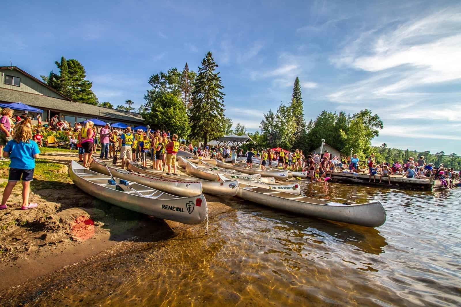 canoe trip gunflint trail